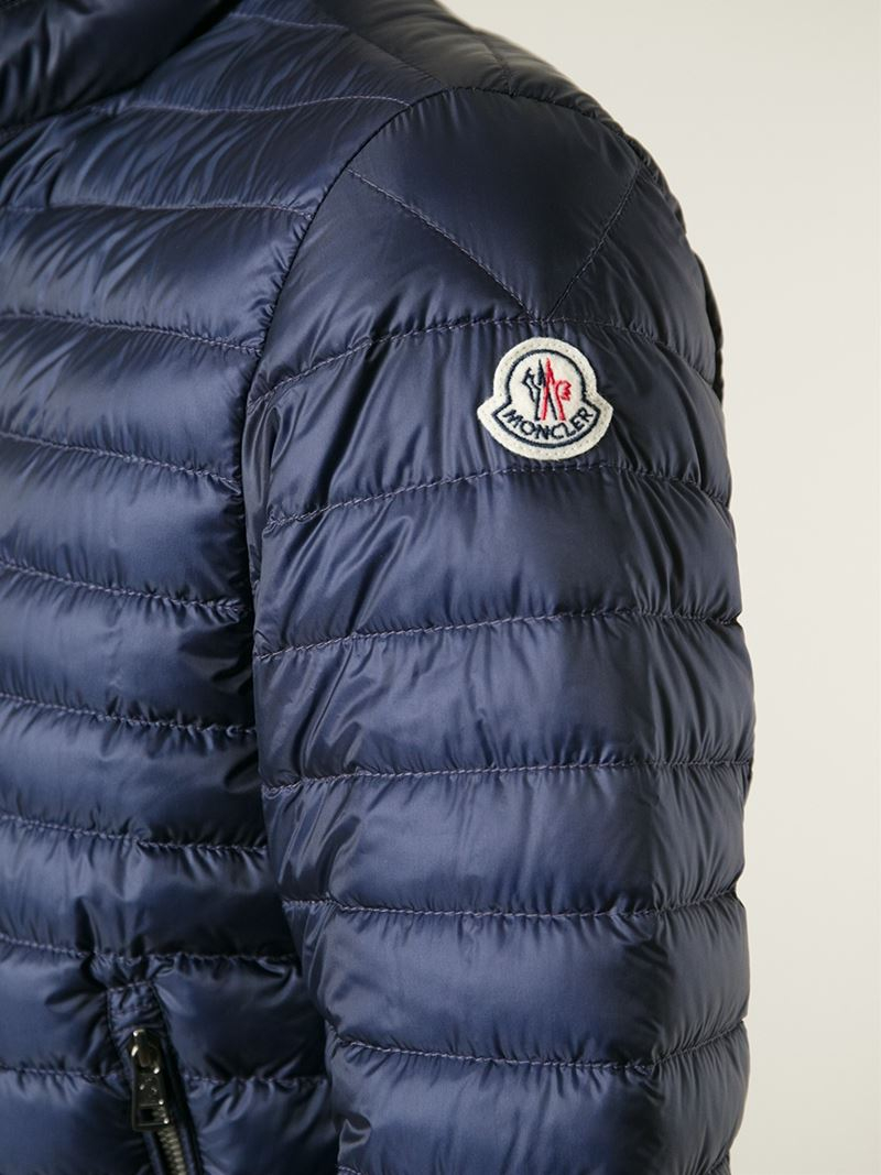 Moncler Classic Padded Jacket in Blue 