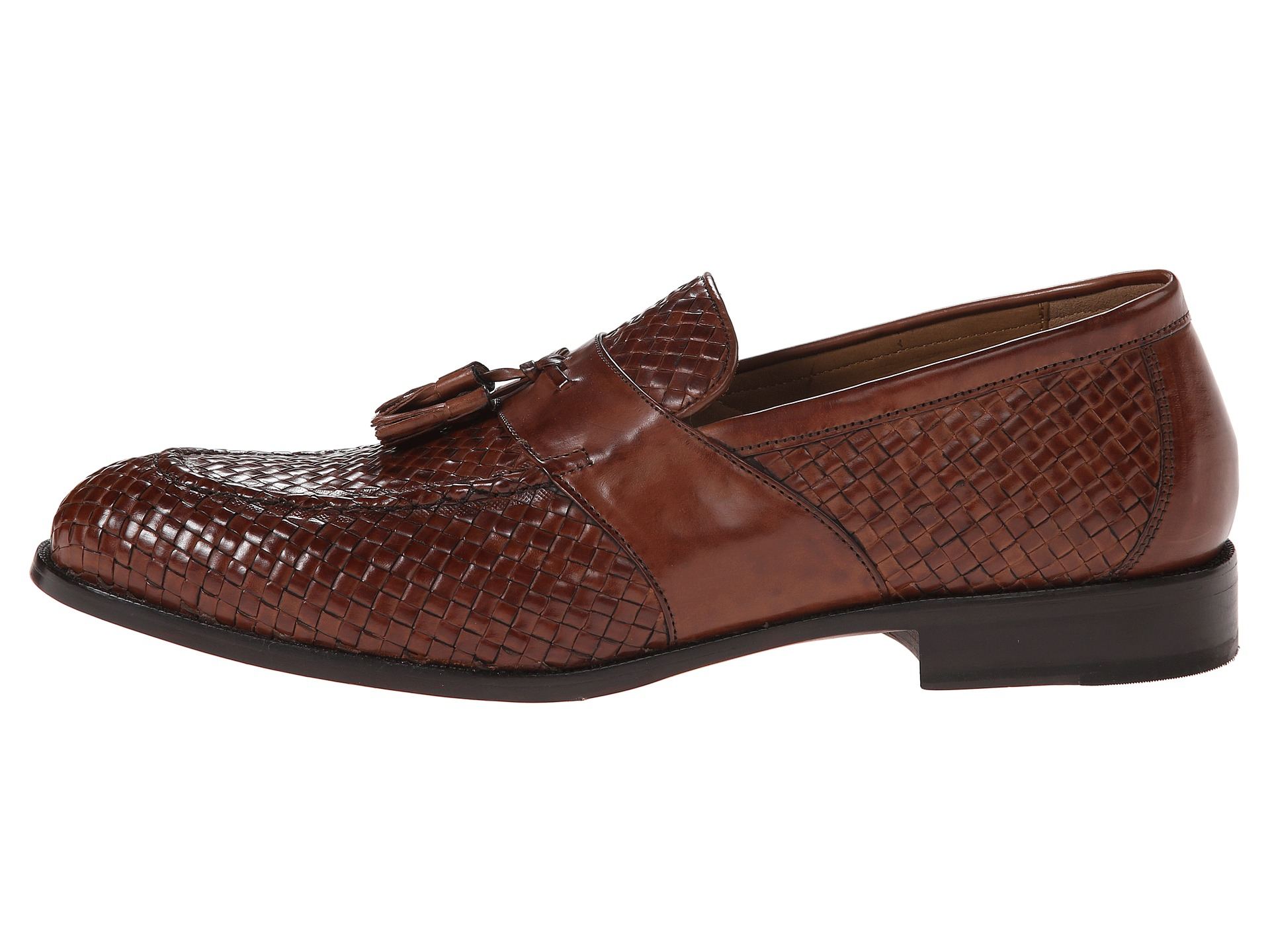 johnston & murphy cresswell woven tassel