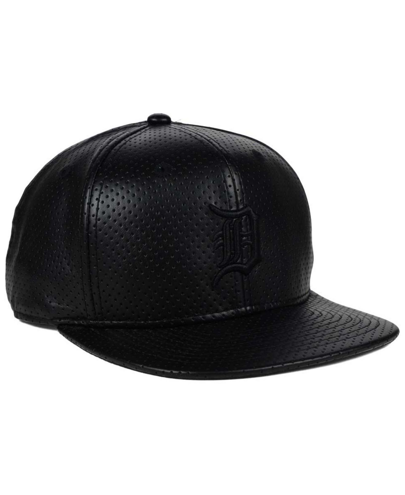 Men's Detroit Tigers Fanatics Branded Black Snapback Hat