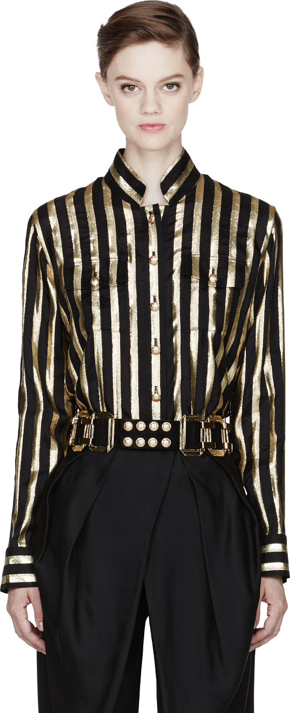 balmain blouse