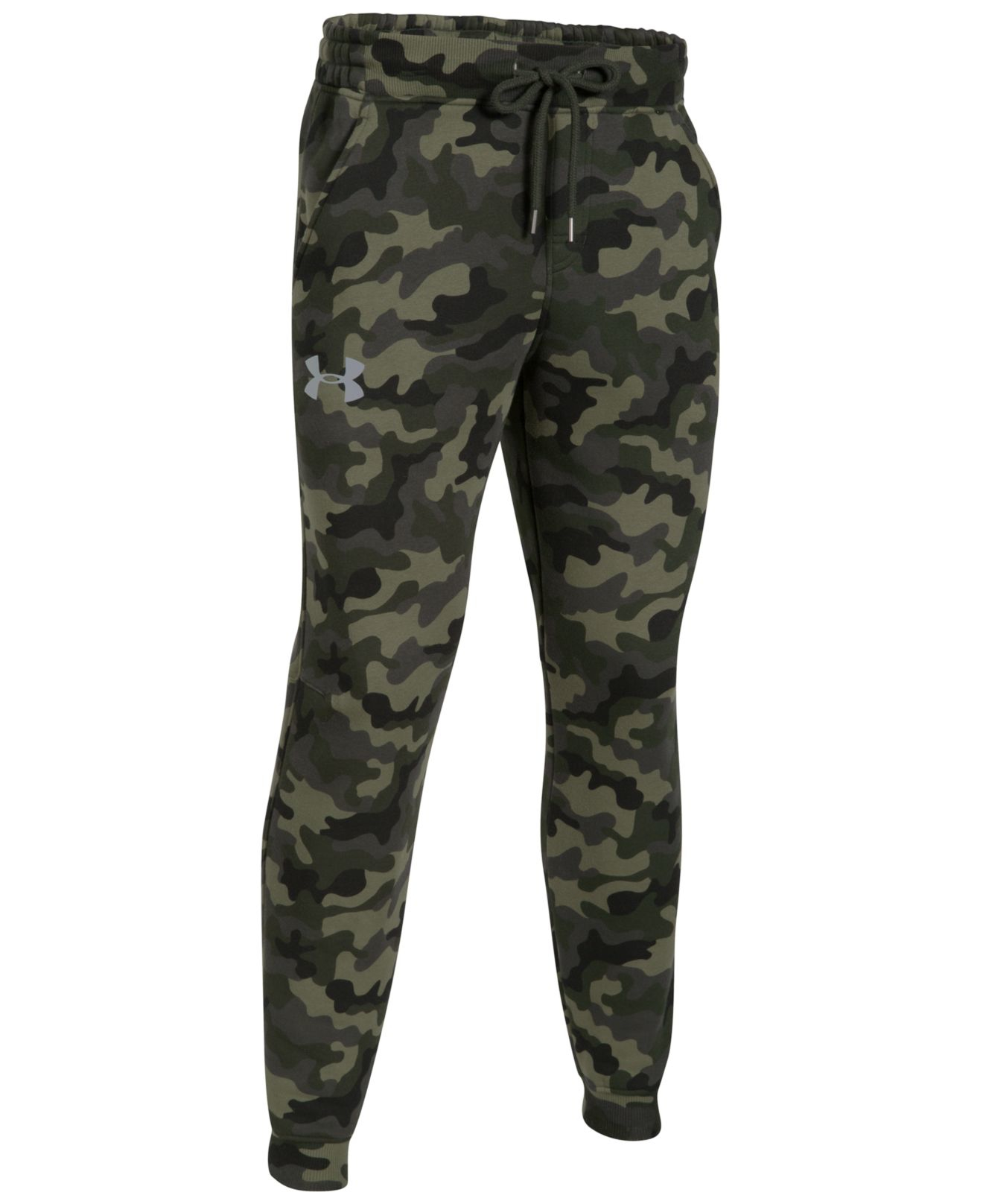 Under Armour Men's Rival Camo Joggers in Black for Men | Lyst
