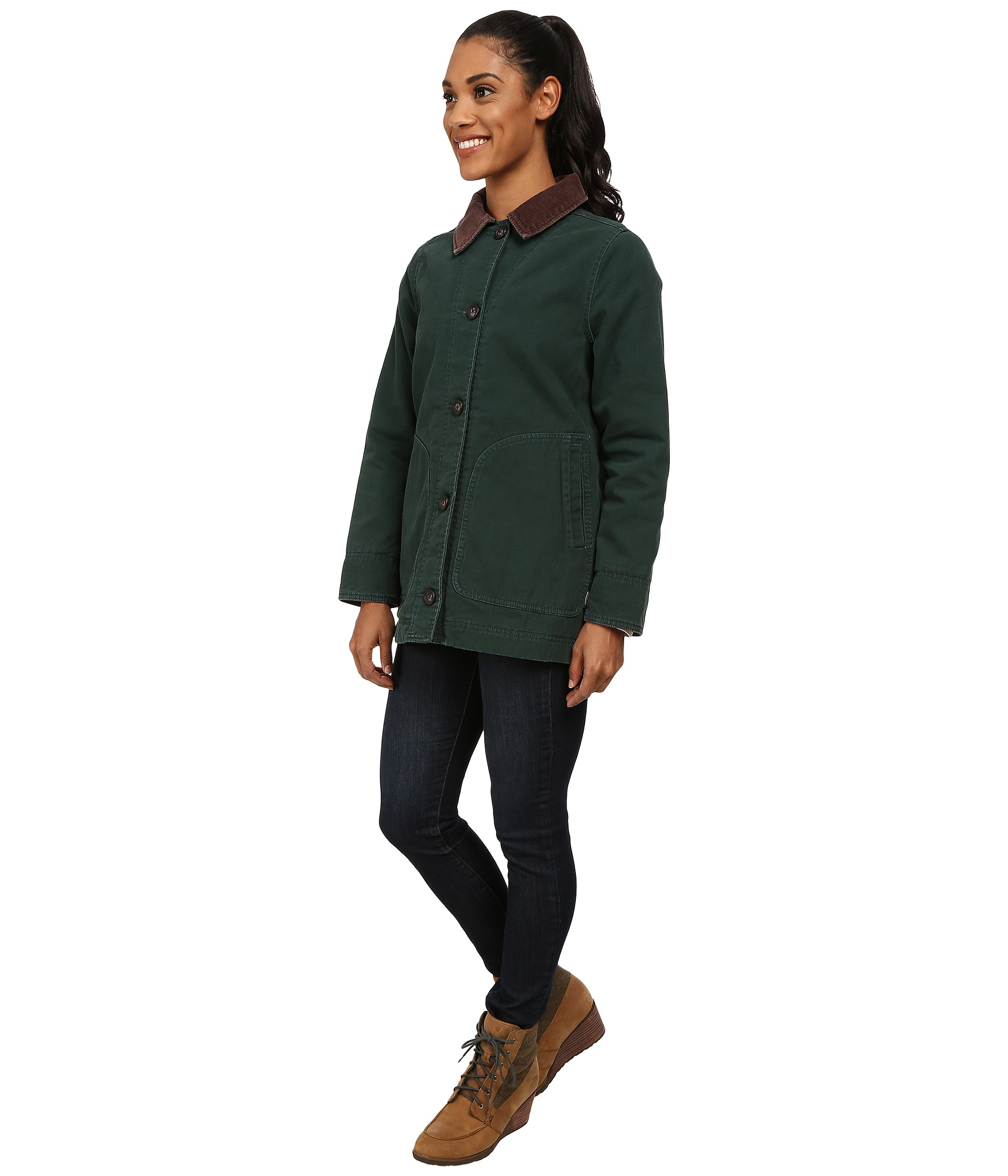 Woolrich Dorrington Barn Jacket In Blue For Men Lyst