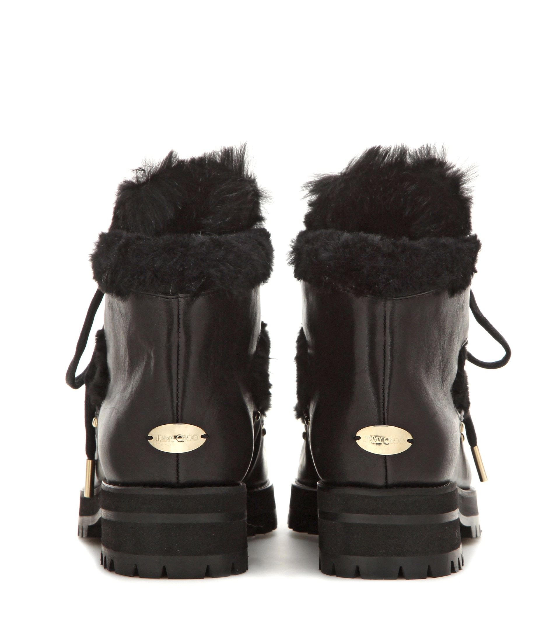 jimmy choo boots with fur