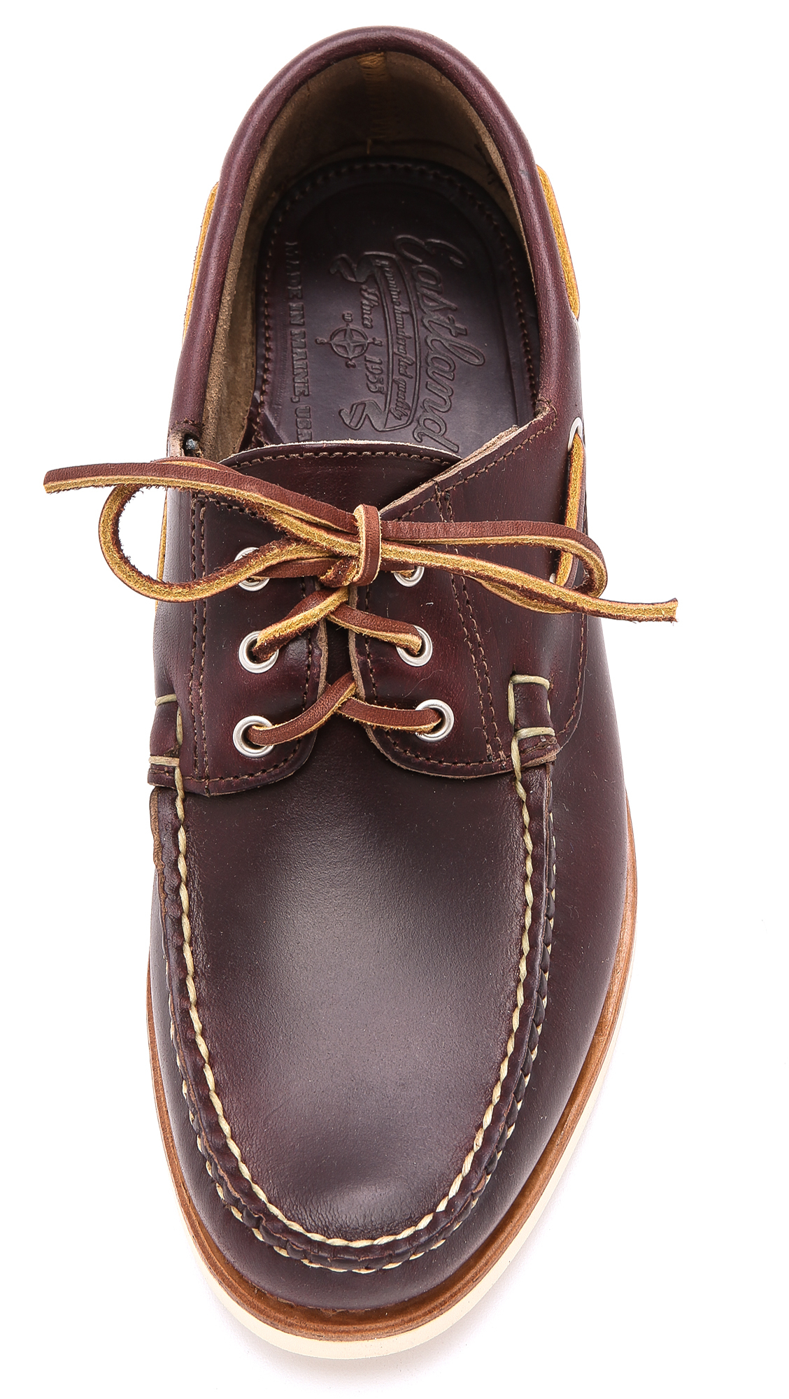 Eastland Milo Usa Deck Shoes in Brown for Men - Lyst