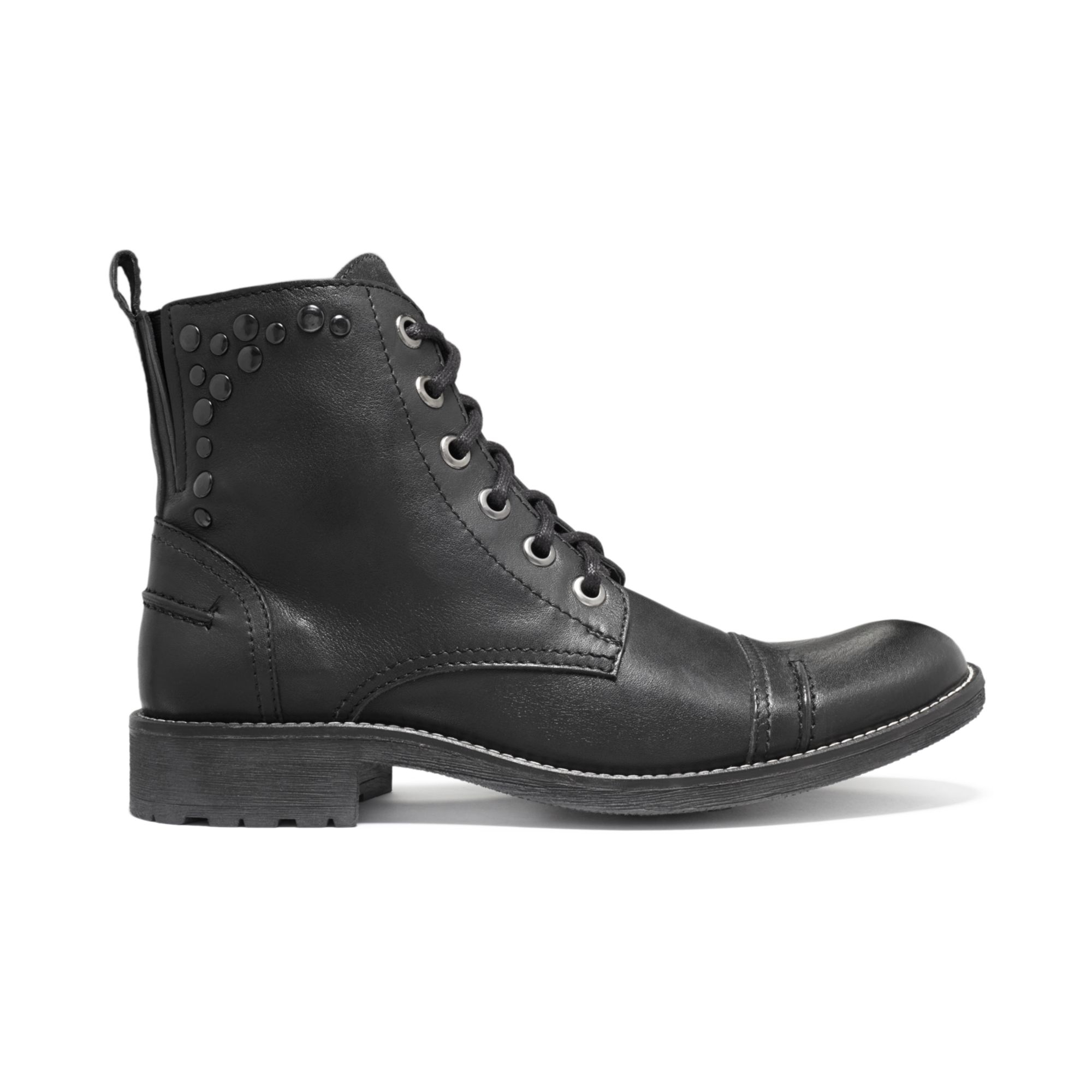 guess black winter boots