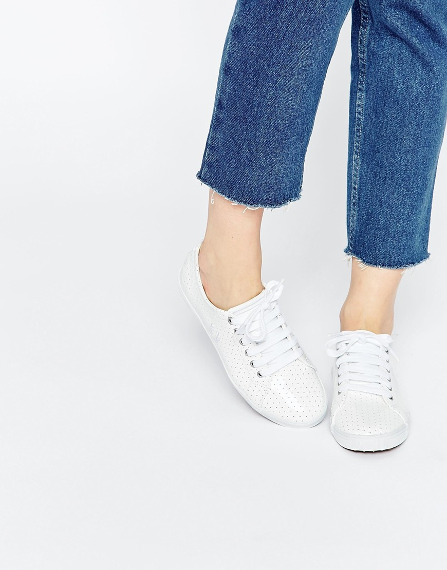 fred perry womens white trainers