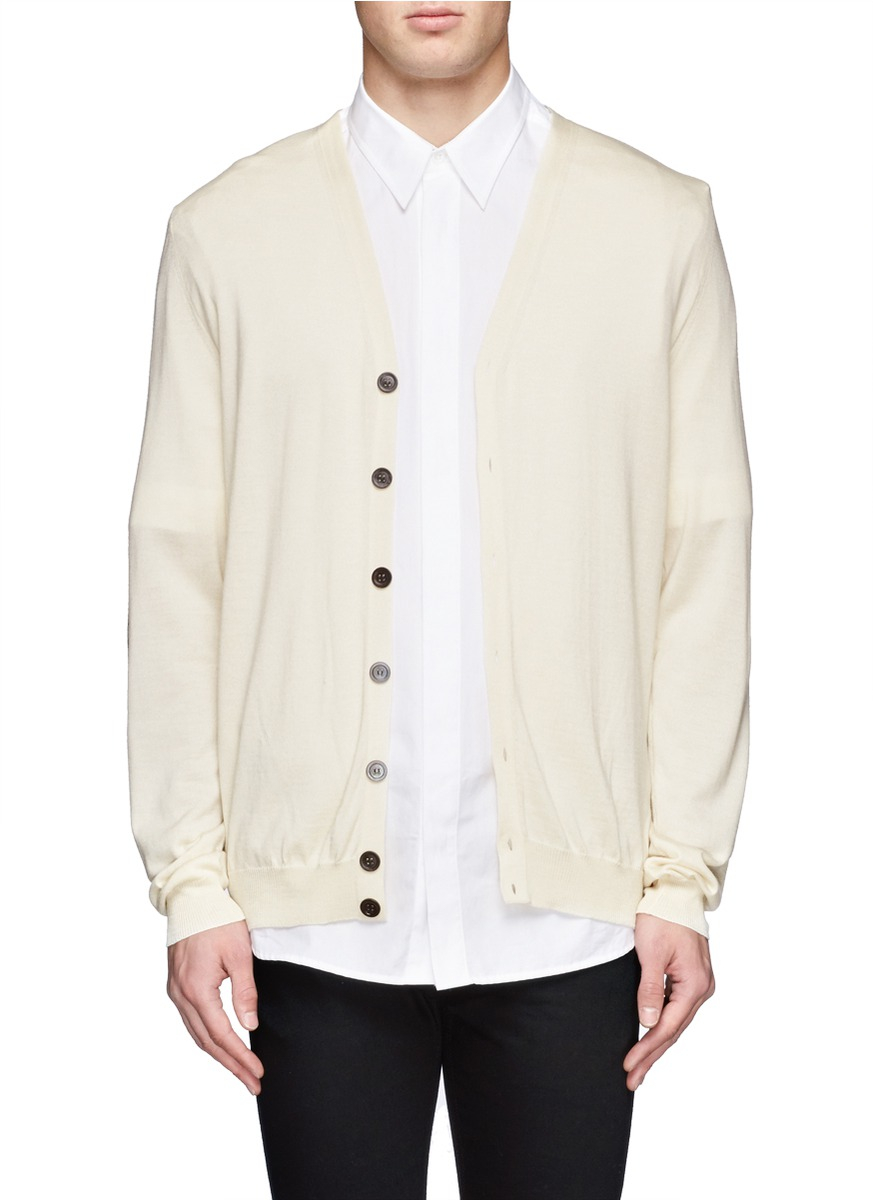 alexander mcqueen mens cardigan