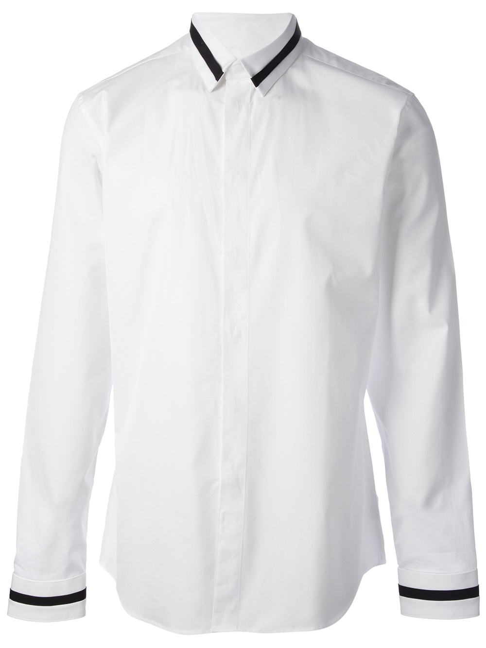 Givenchy Cotton Formal Shirt in White 
