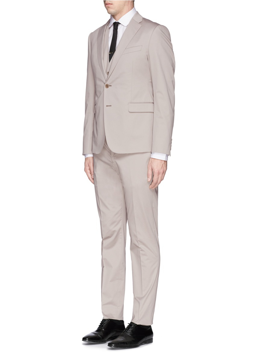 giorgio armani three piece suit