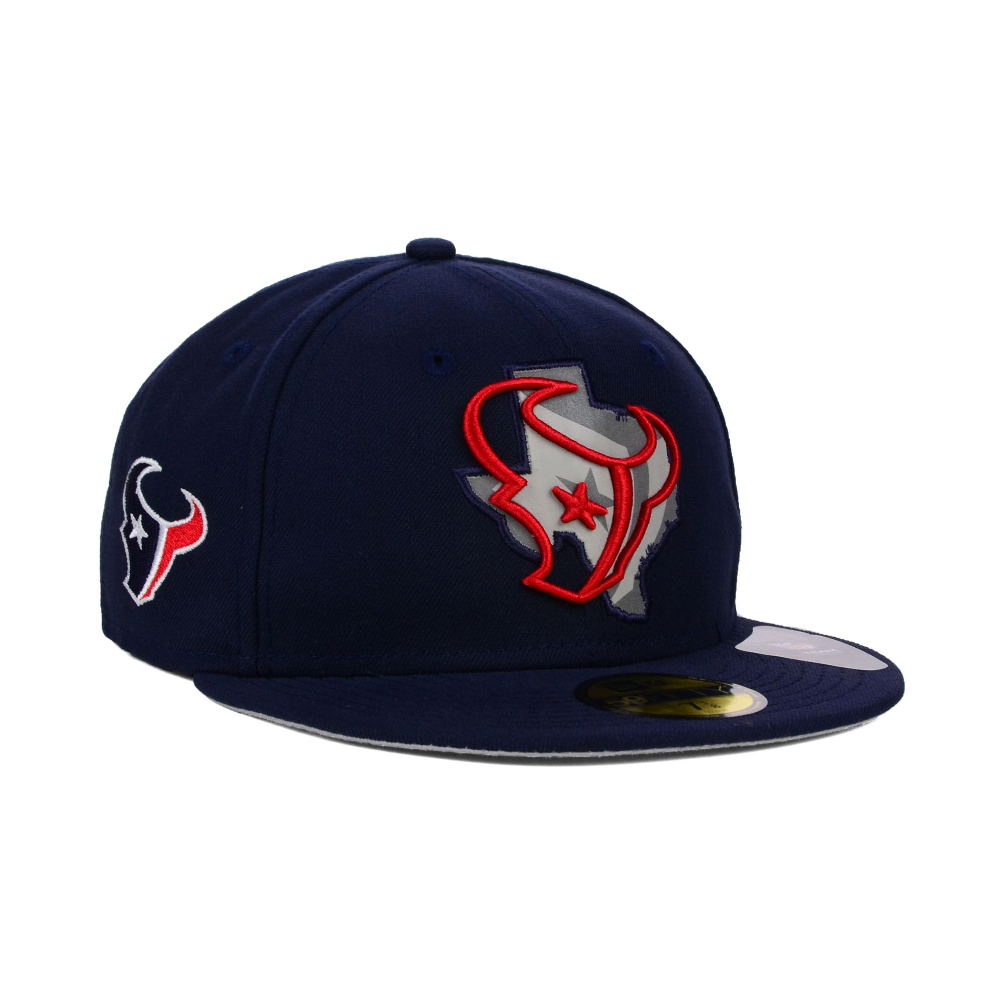 KTZ Houston Texans State Flective 59fifty Cap in Blue for Men