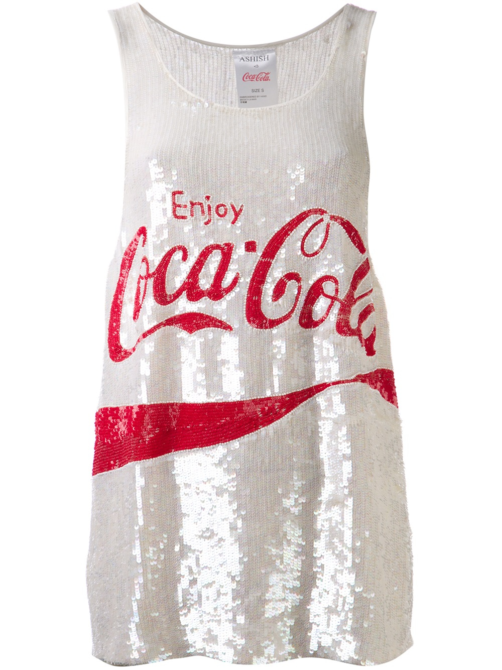 coca cola sequin dress