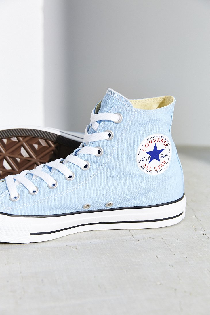 Converse Chuck Taylor All Star Seasonal High Top Sneaker in Sky (Blue) |  Lyst