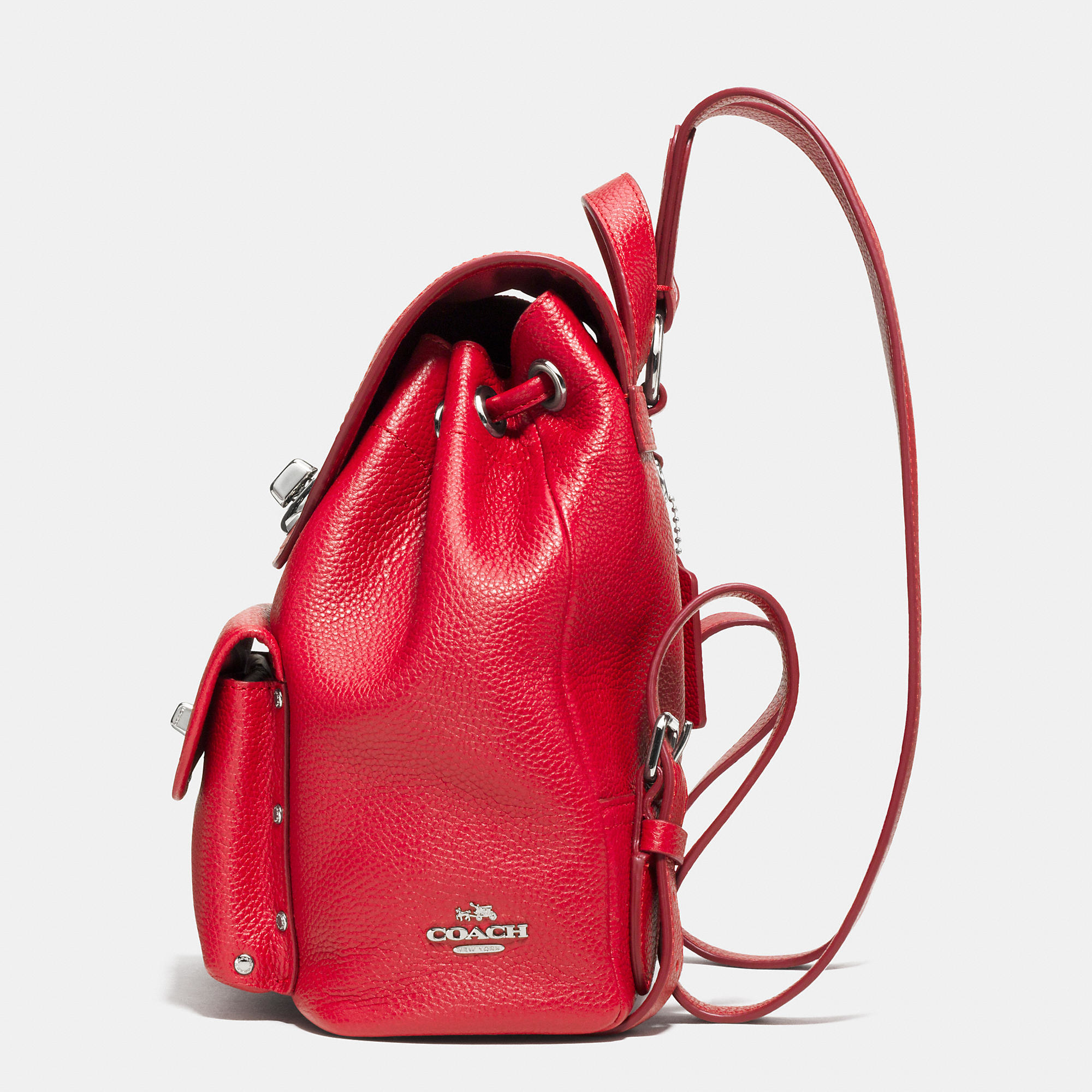 coach mini turnlock rucksack