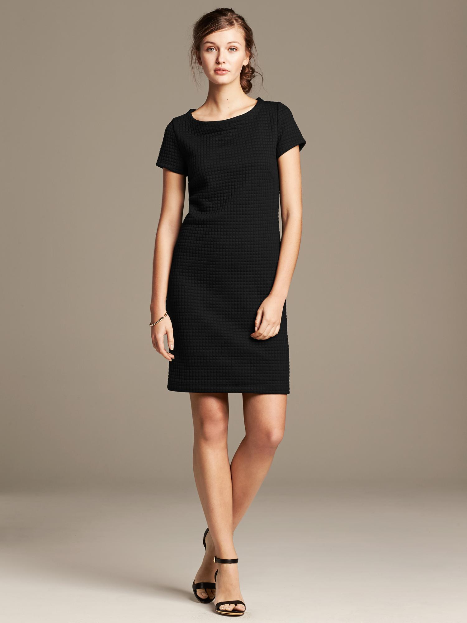 Banana Republic Quilted Shift Dress in ...