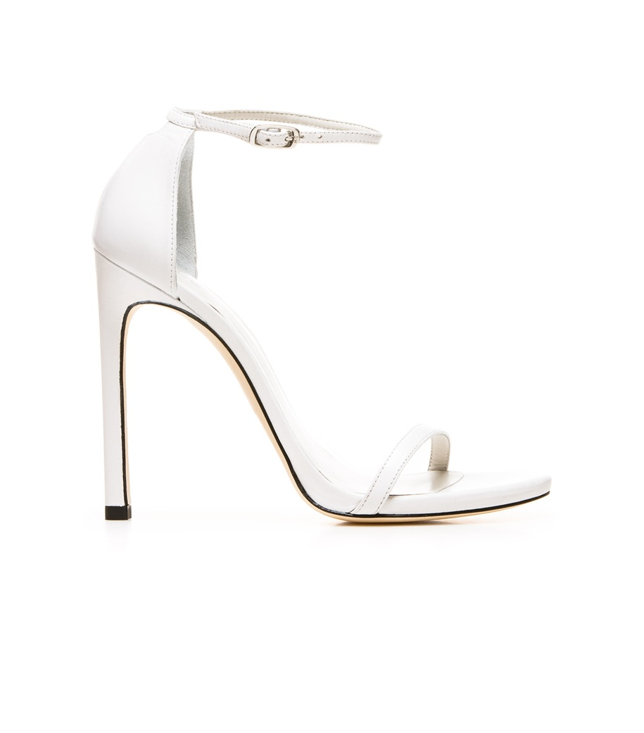 stuart weitzman sandals white