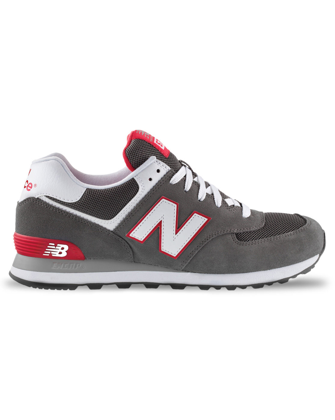 New Balance Ml574 Grey Suede Sneakers in Gray for Men (grey) | Lyst
