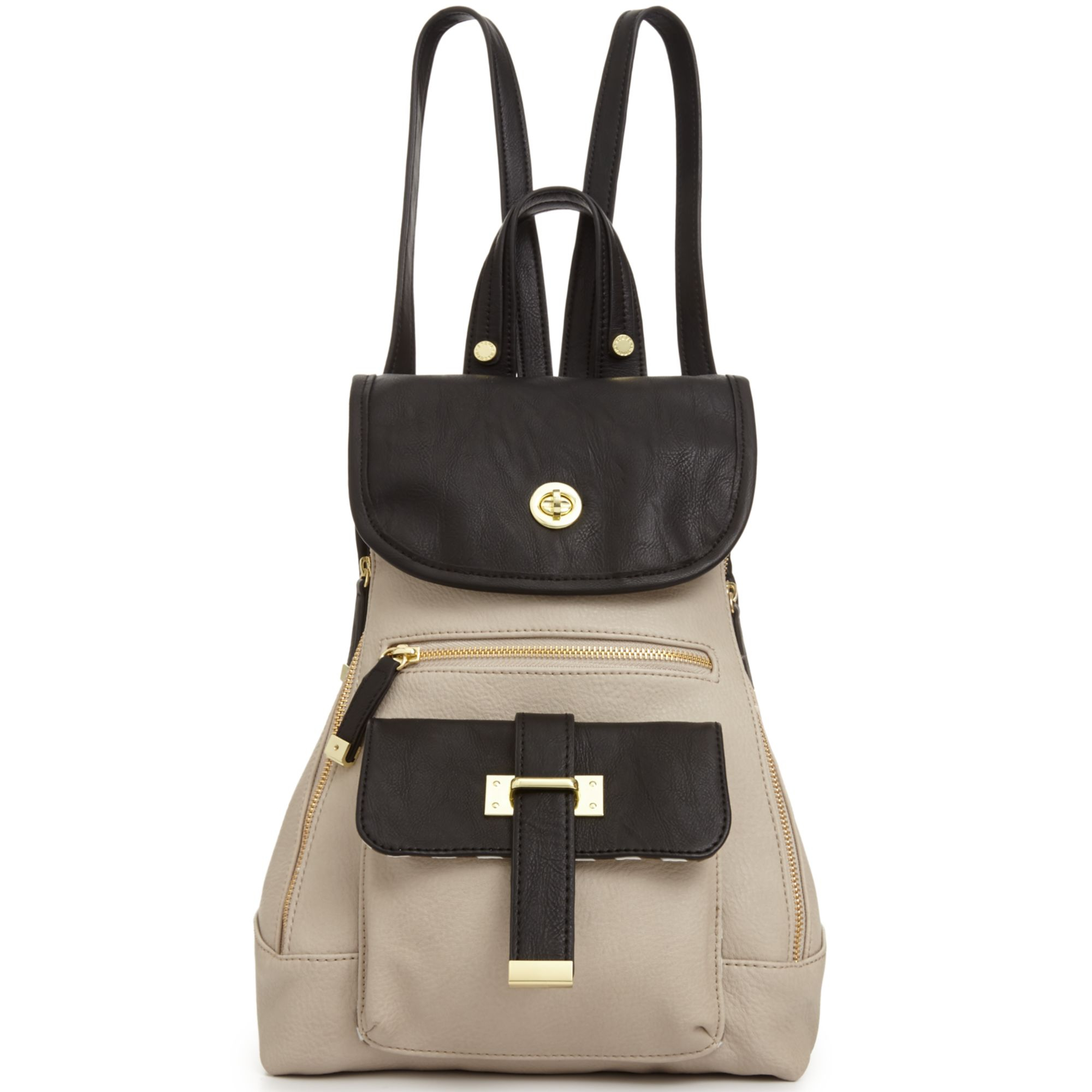 steve madden leather backpack purse