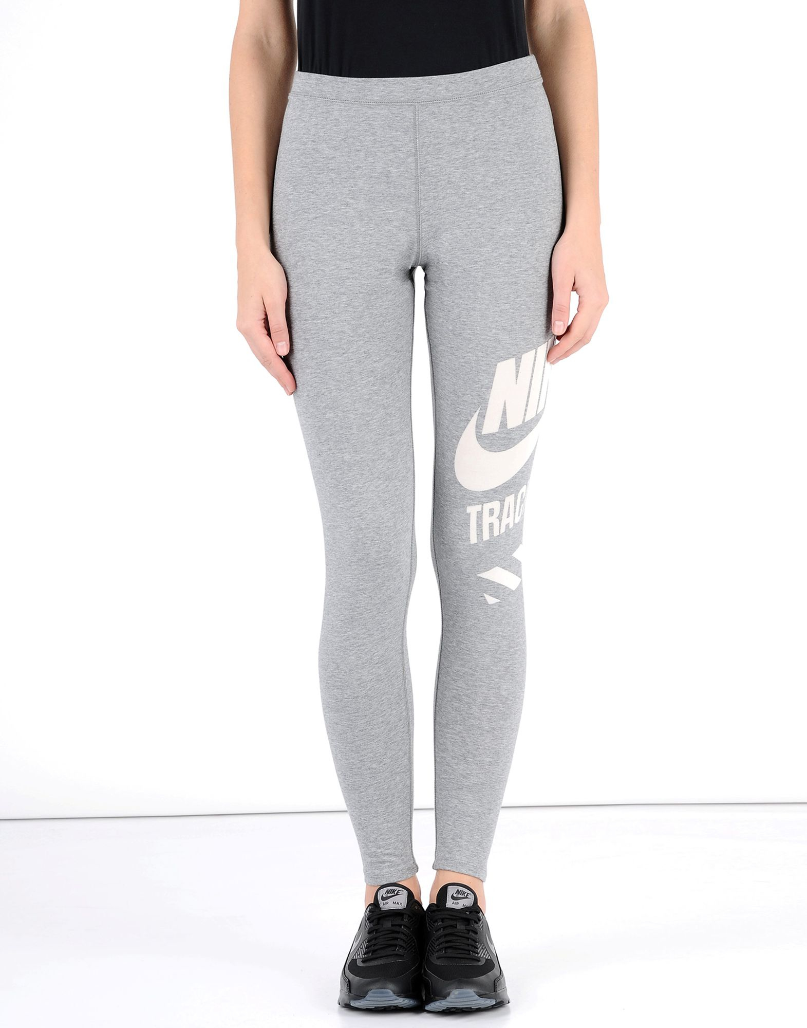 Nike Cotton Leggings in Light Grey (Grey) Lyst