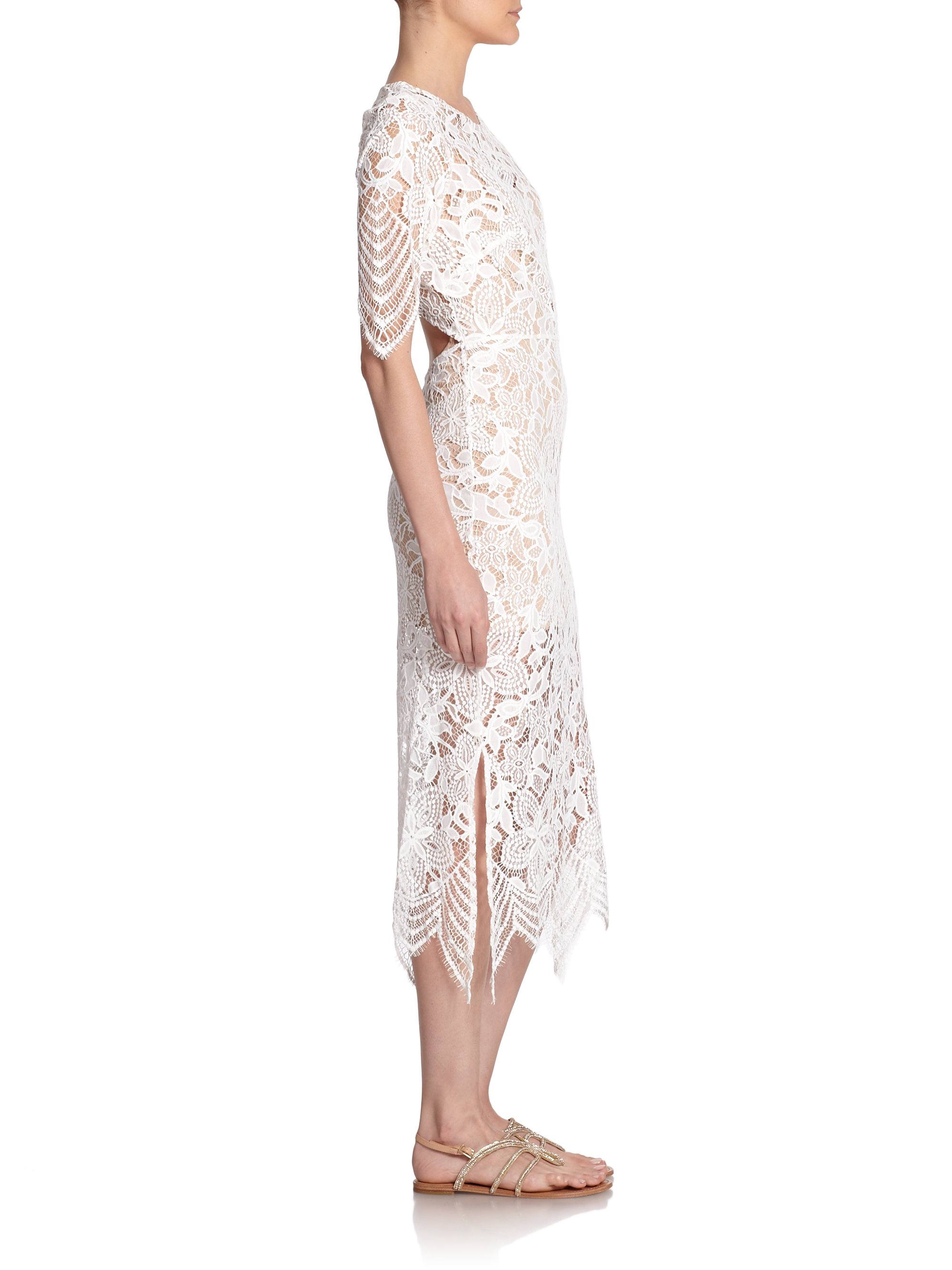 for love and lemons lace midi dress