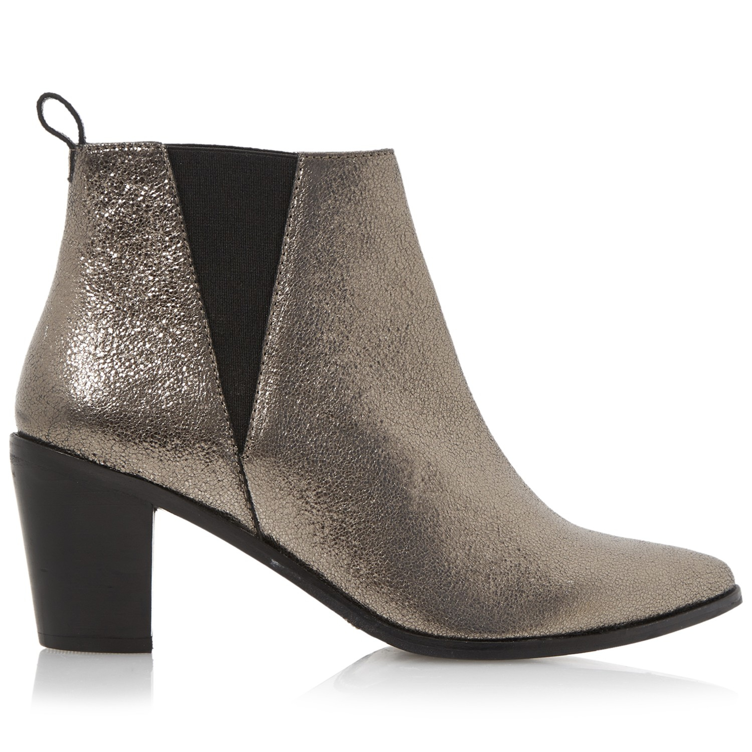 dune silver boots
