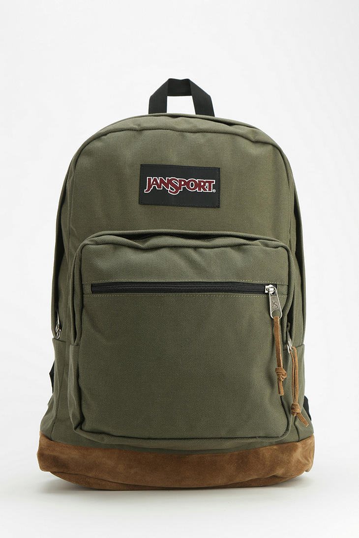 Jansport Basic Backpack in Olive (Green) - Lyst