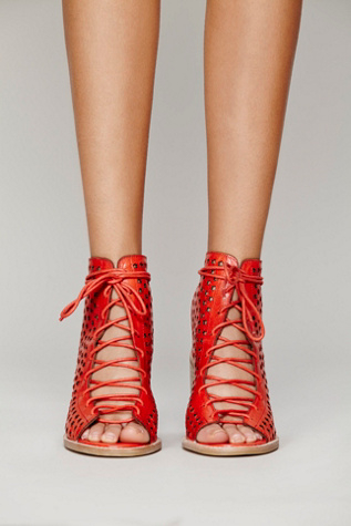 jeffrey campbell minimal lace up heel