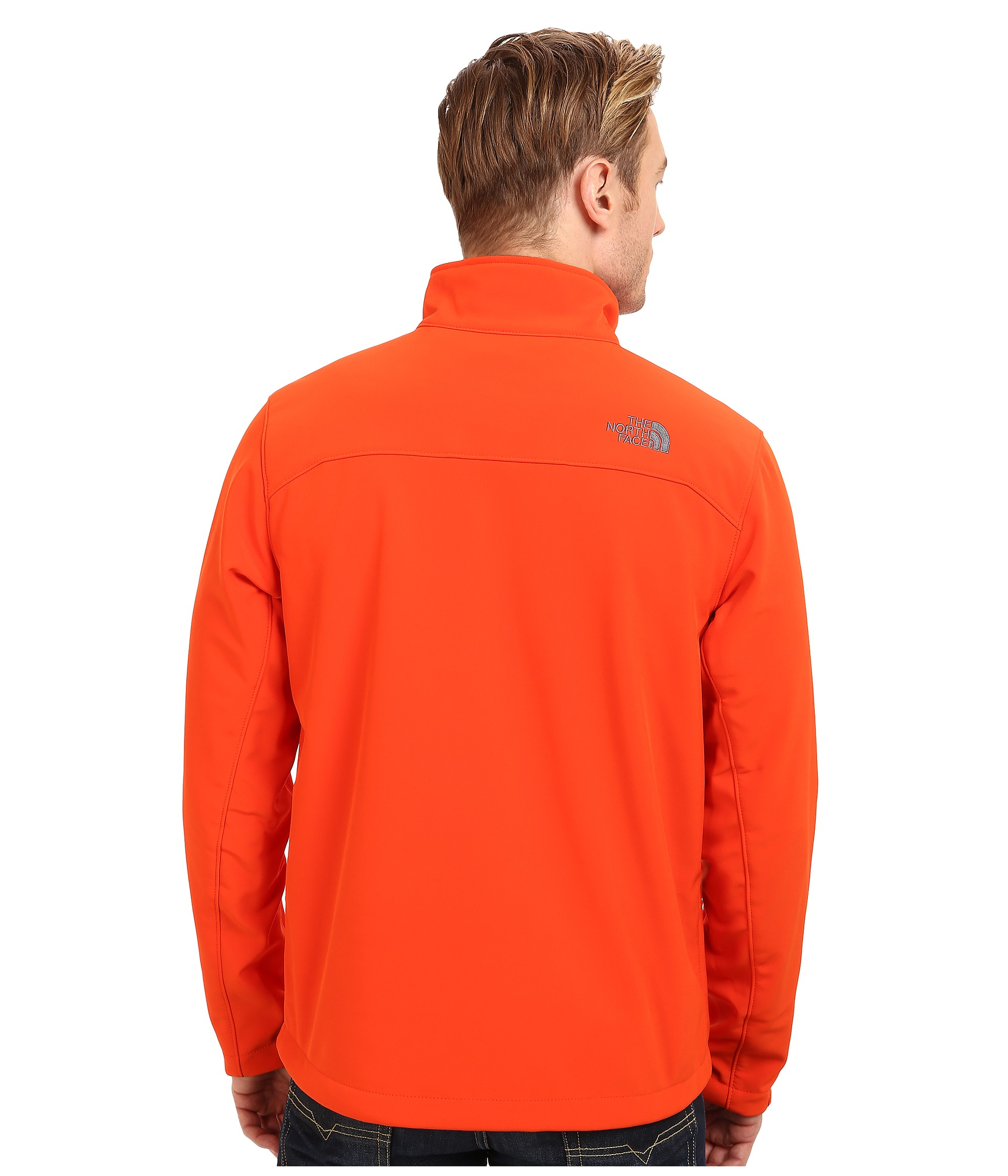 The North Face Apex Bionic Jacket in Orange for Men | Lyst