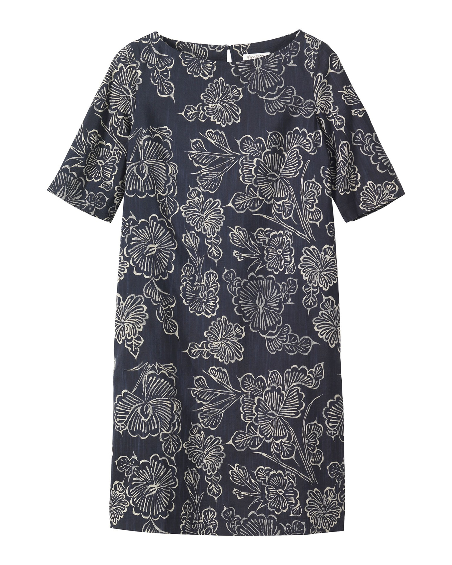 Toast Batik Print Dress in Blue Lyst Toast Batik Print Dress in Blue Lyst
