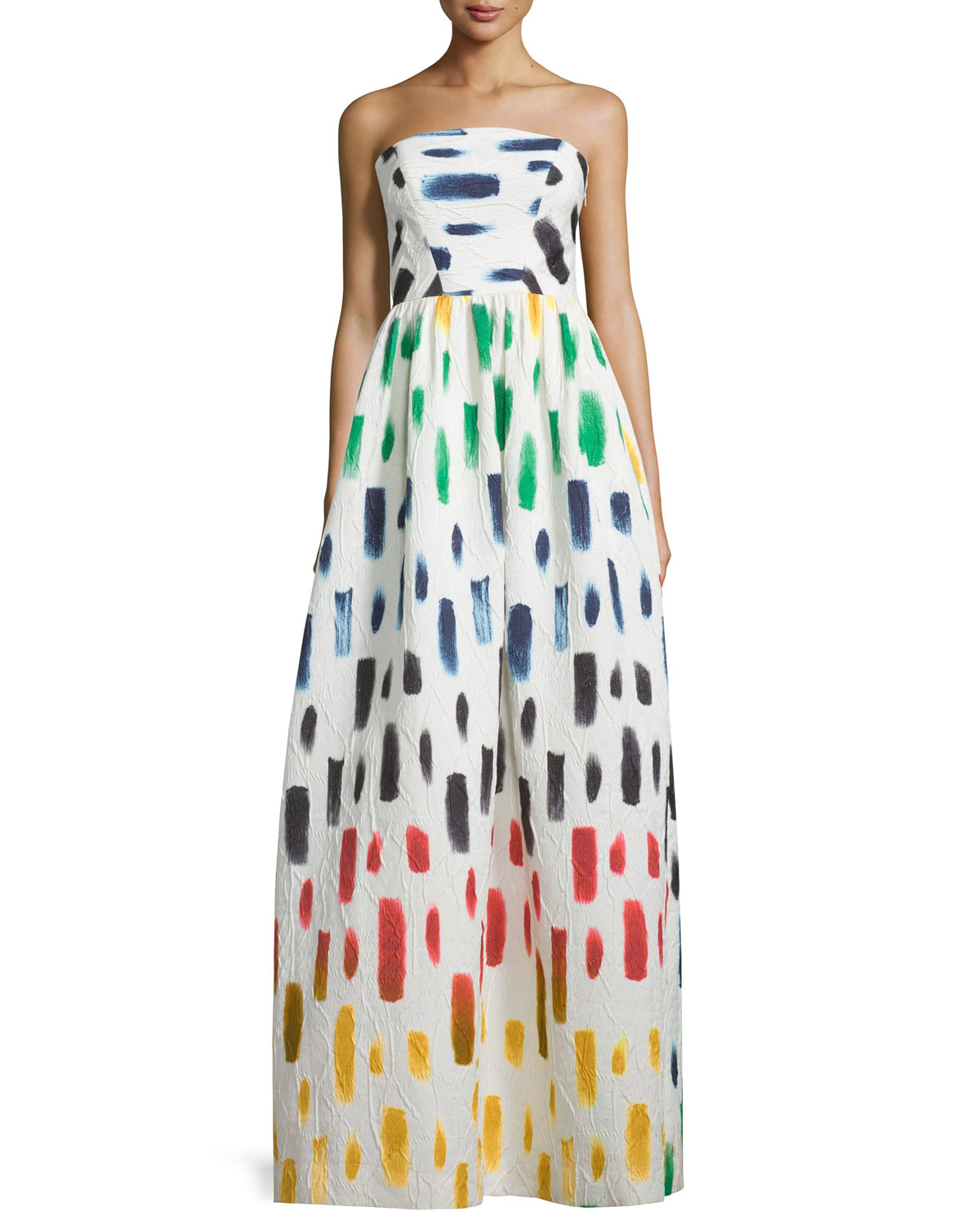 milly strapless dress