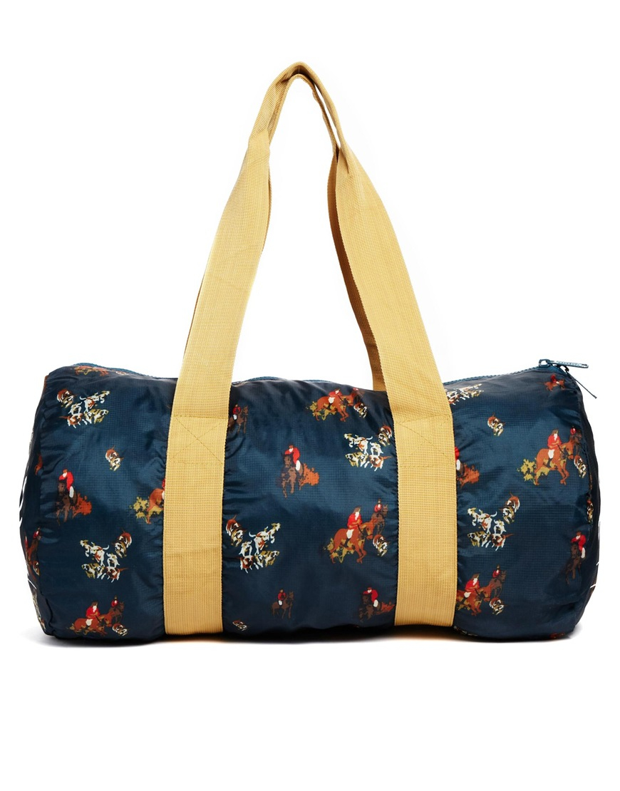 Lyst Herschel supply co. Packable Duffle Bag In Horse Print