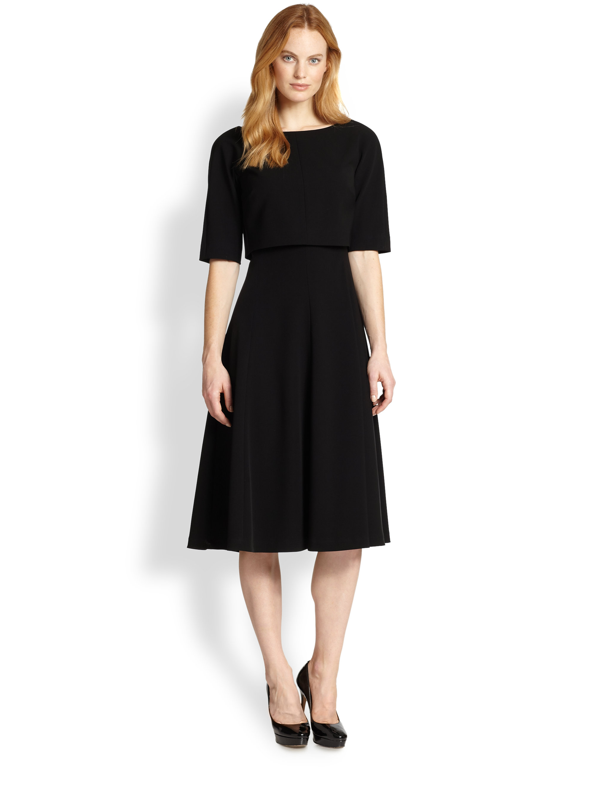 Lafayette 148 black dress Clearance