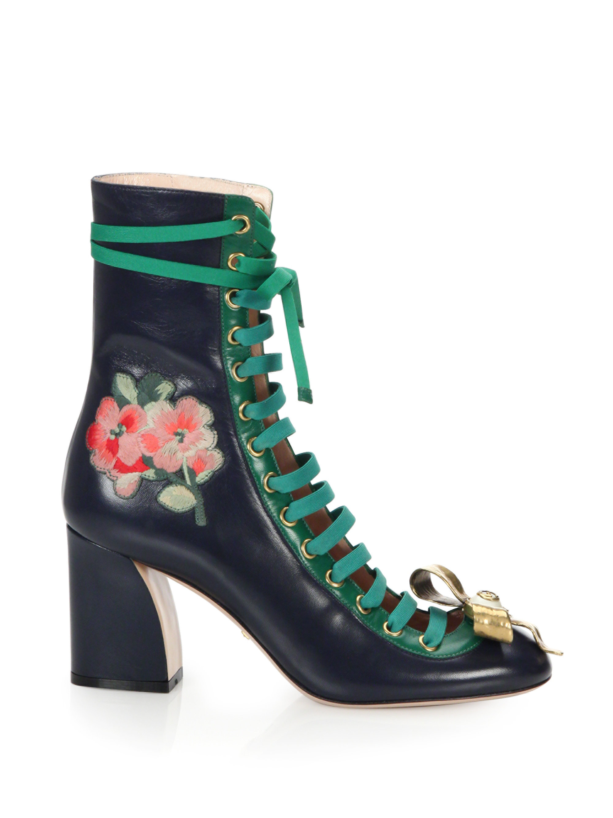 gucci boots green