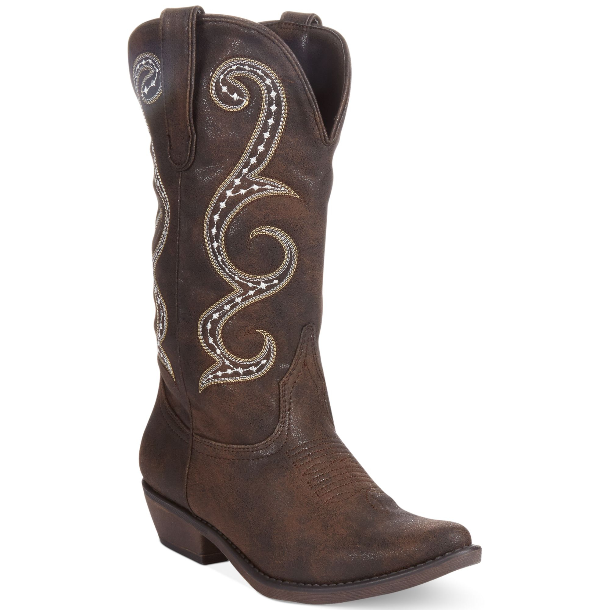 American rag Dawnn Western Boots, Only At Macy's in Brown (Chocolate) | Lyst2000 x 2000