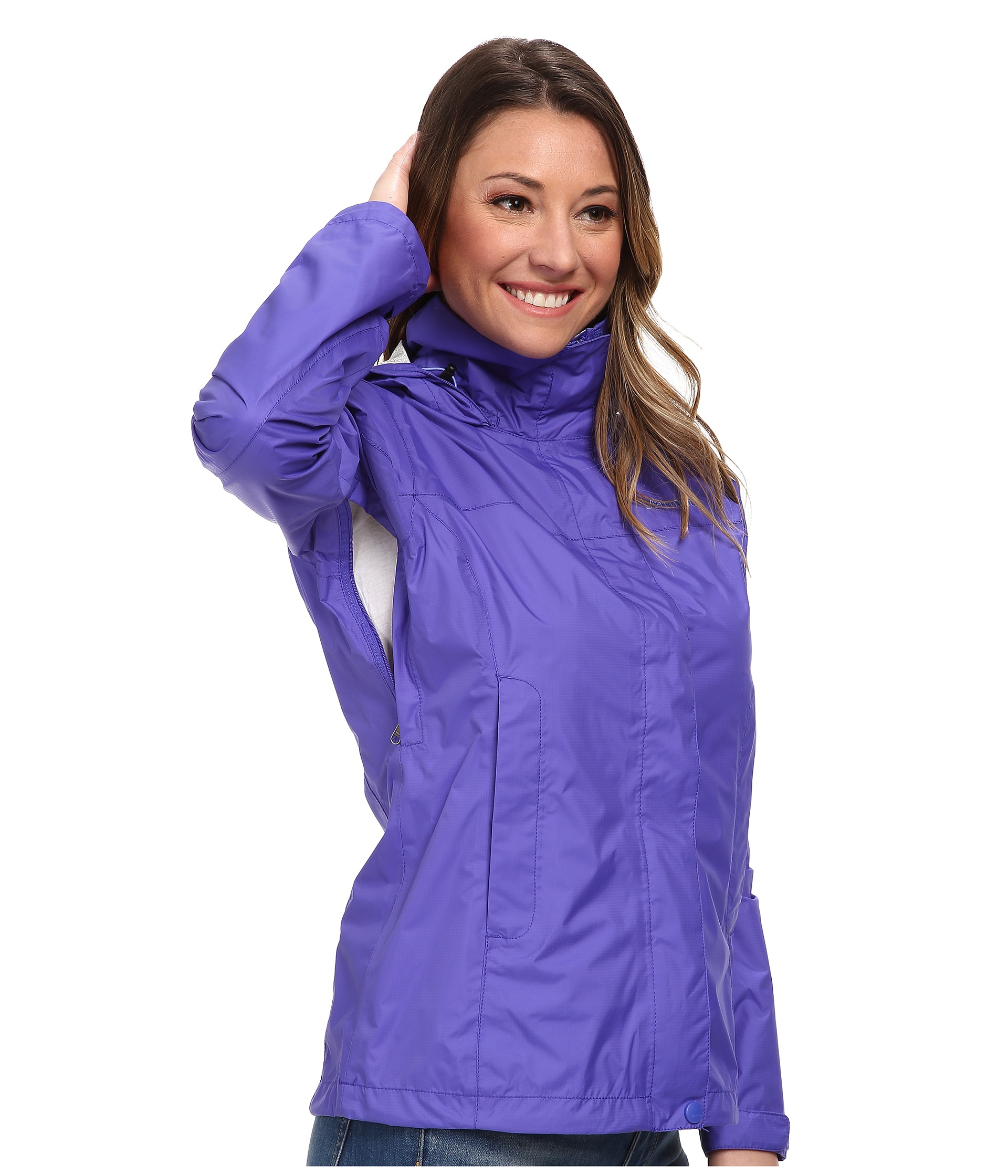 purple marmot coat