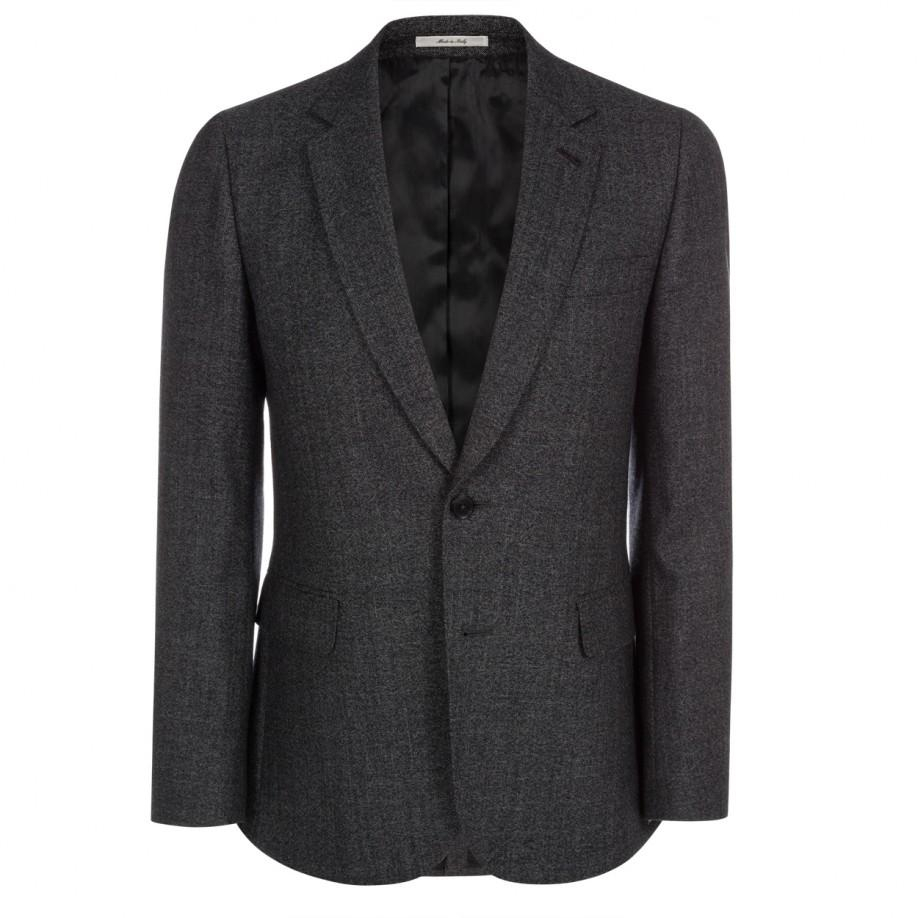 Paul smith Men's Charcoal Textured-wool Blazer in Gray for Men ...
