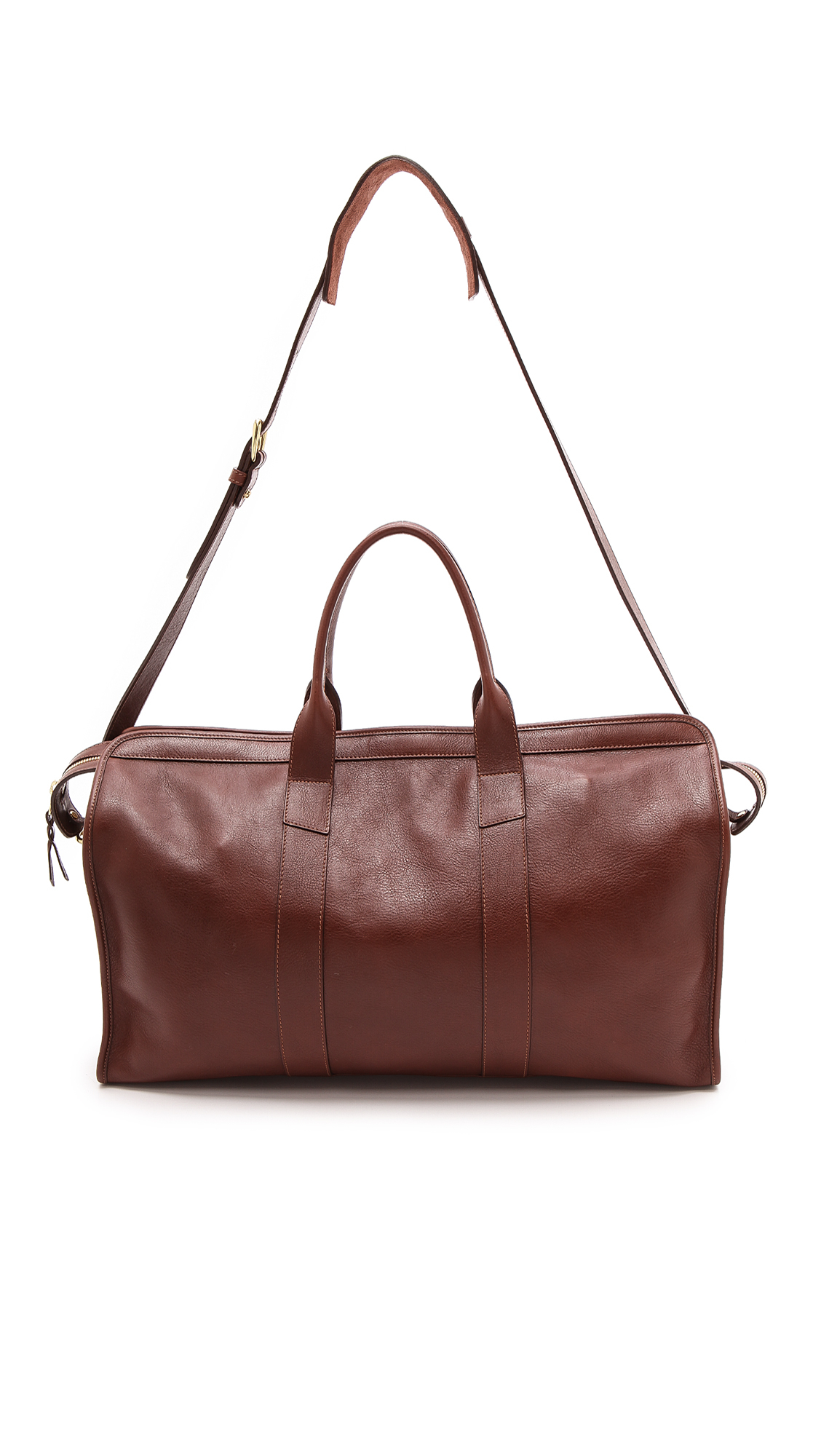 Lyst - Lotuff Leather Duffel Travel Bag in Brown for Men