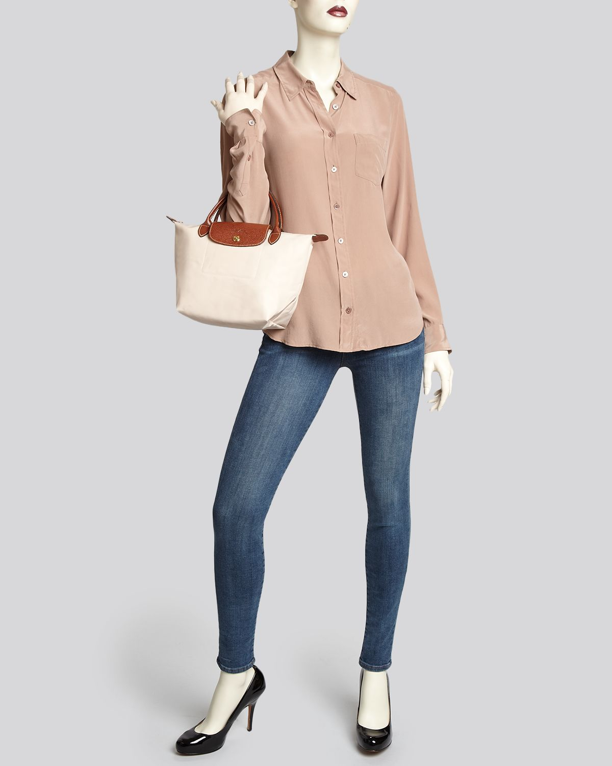longchamp le pliage mini nylon tote