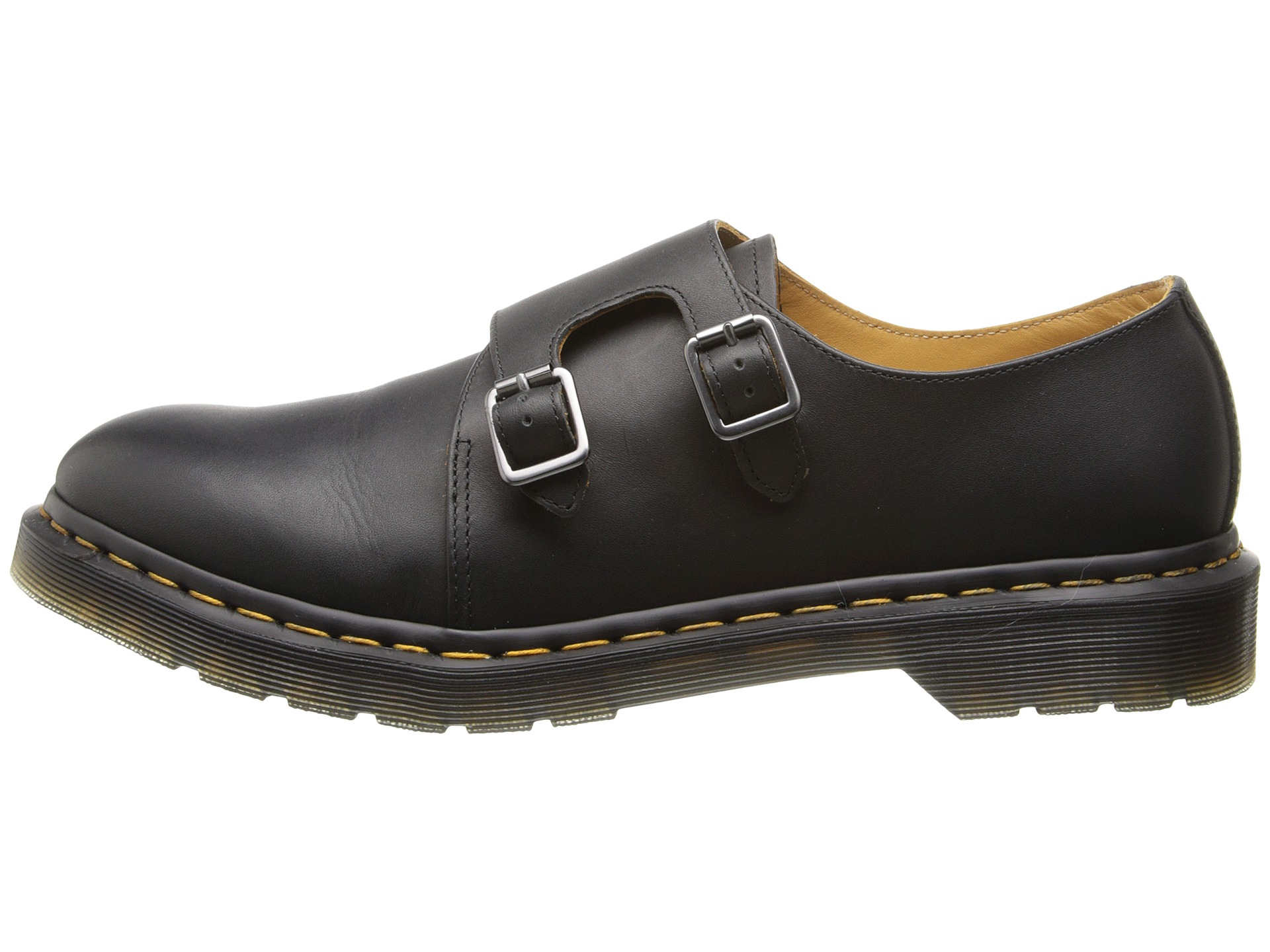 Dr. Martens Jules Double Monk Strap in Black for Men | Lyst