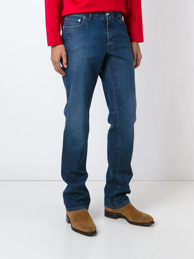 Brioni Denim 'stelvio' Jeans in Blue 