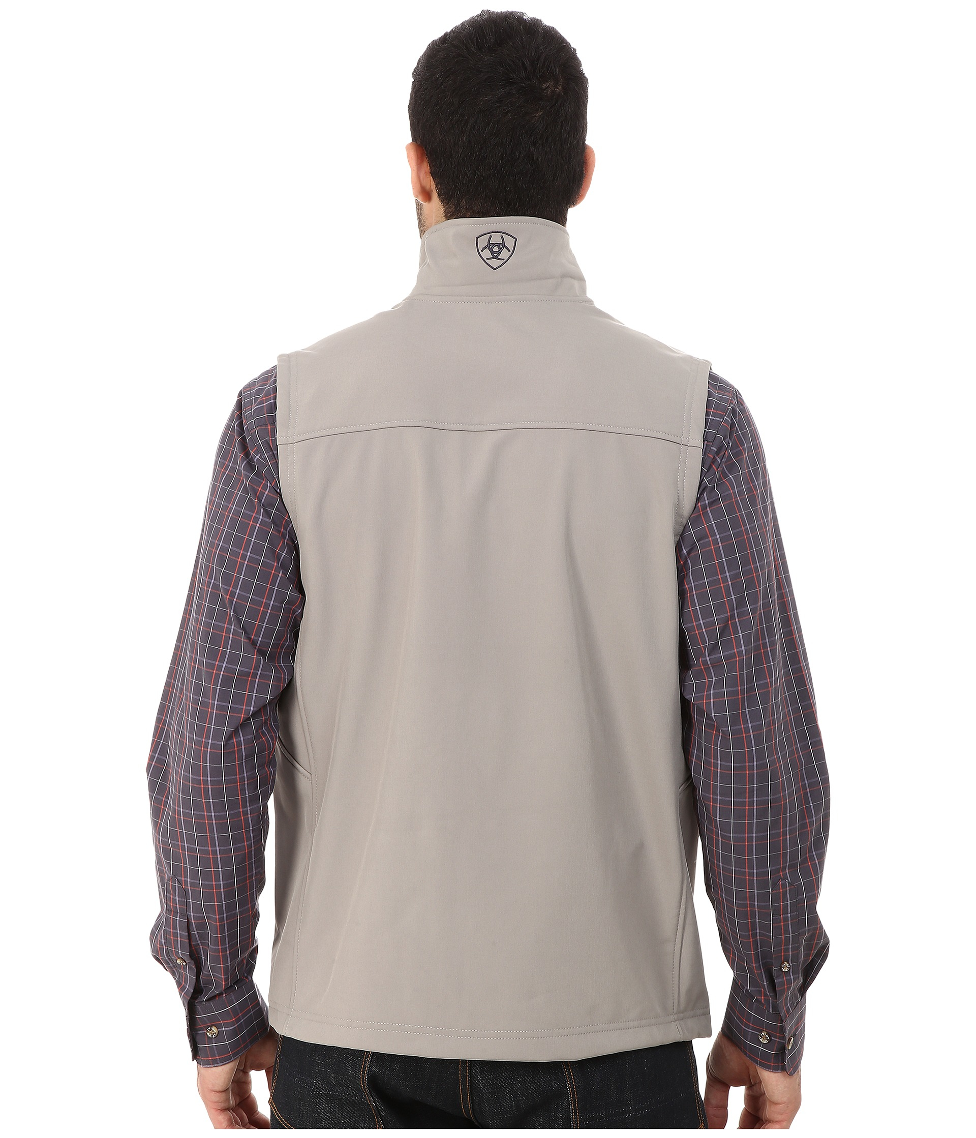 Ariat Synthetic Vernon Softshell Vest in Gray for Men Lyst