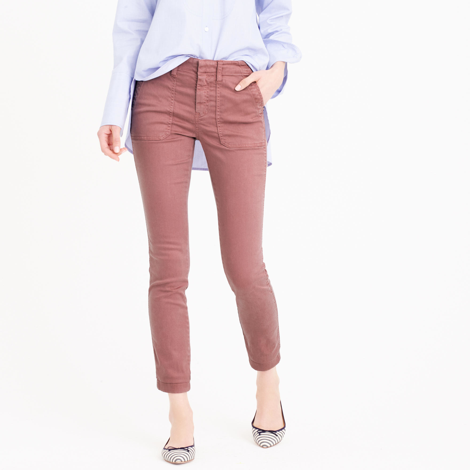 j crew women's cargo pants