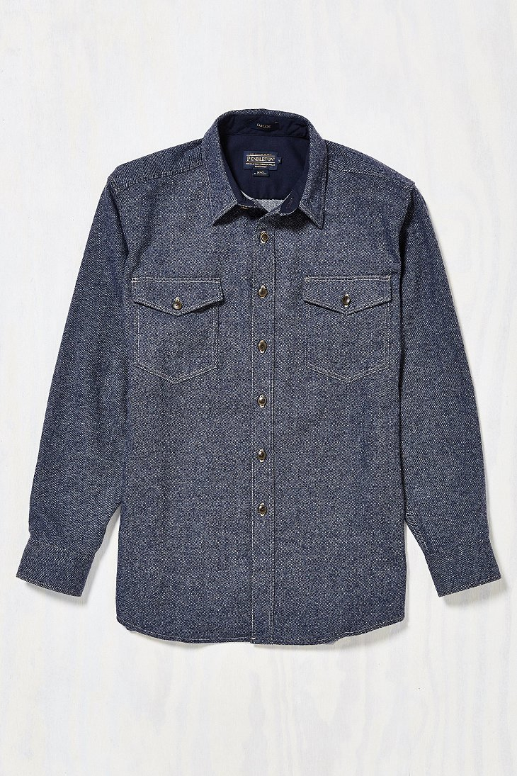pendleton denim shirt