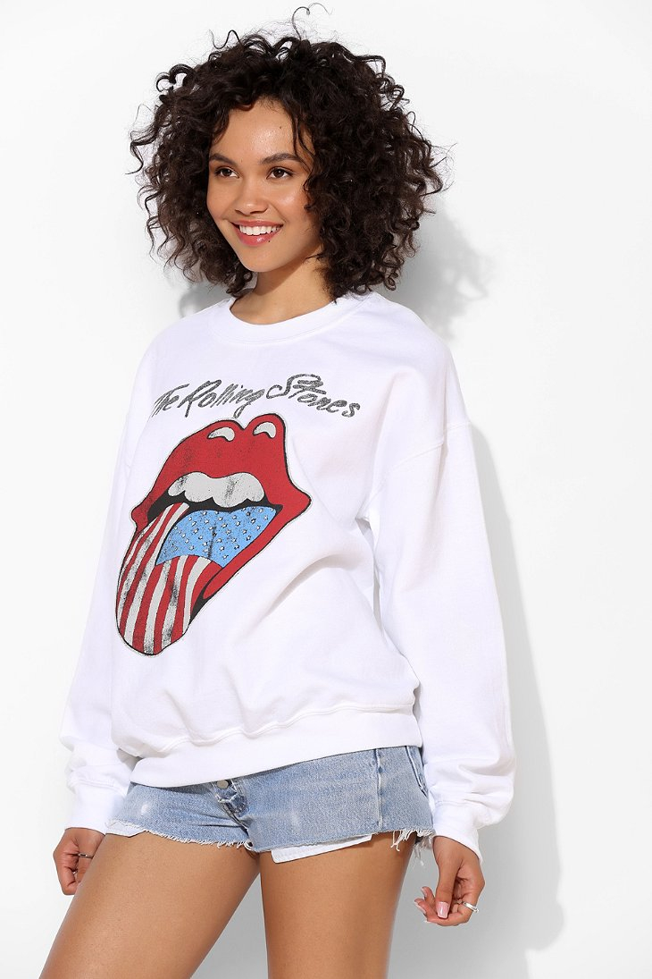 Urban outfitters rolling stones sweatshirt sales