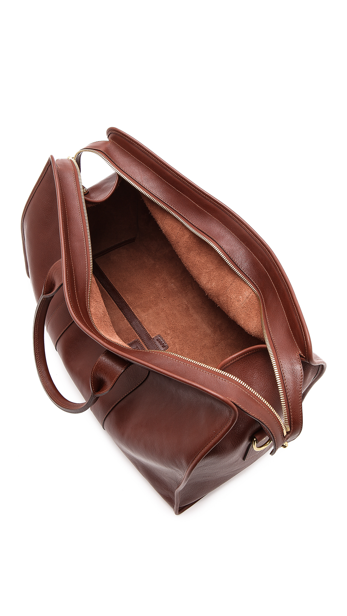 Lyst - Lotuff Leather Duffel Travel Bag in Brown for Men