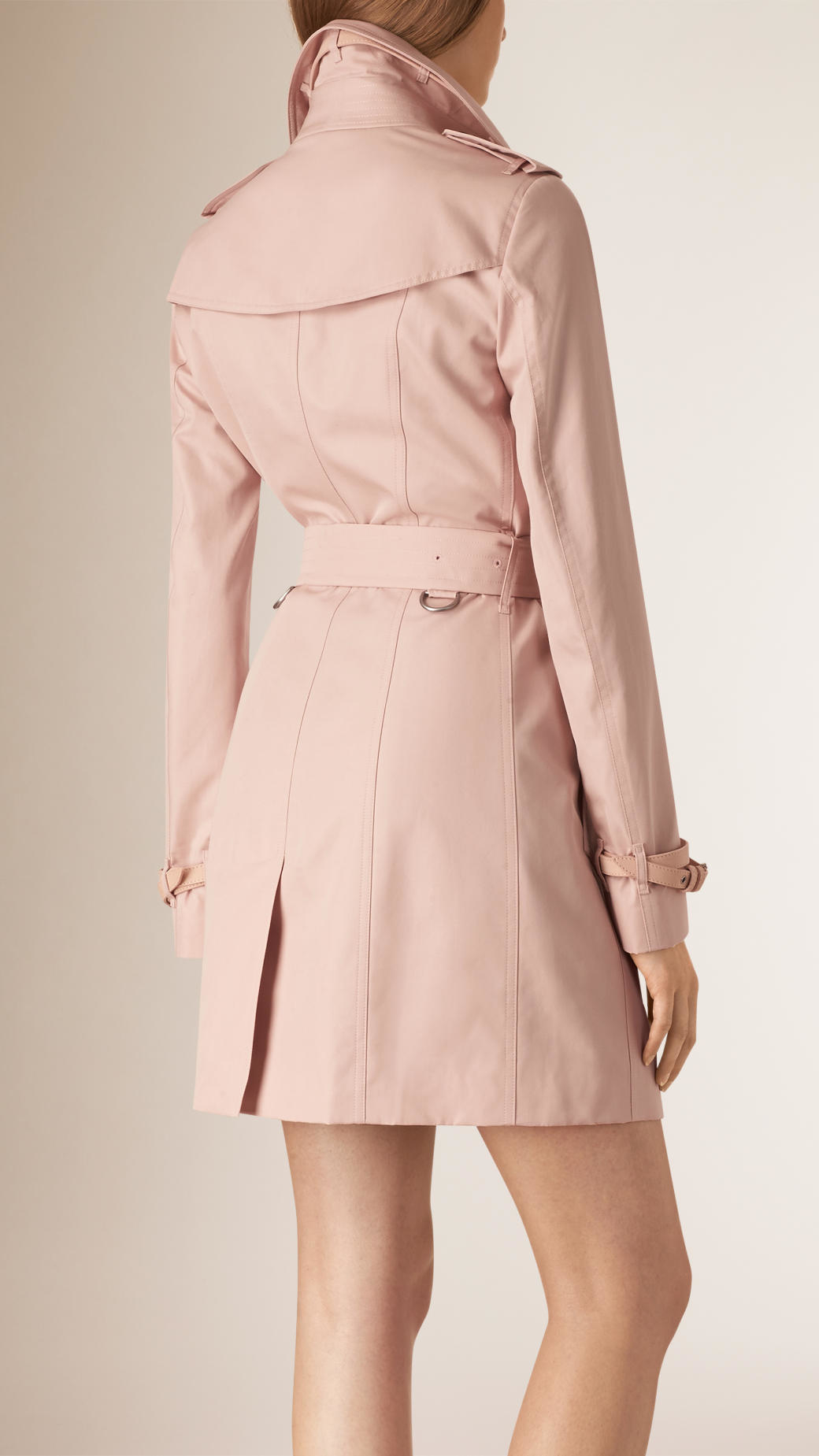 burberry ice pink trench coat