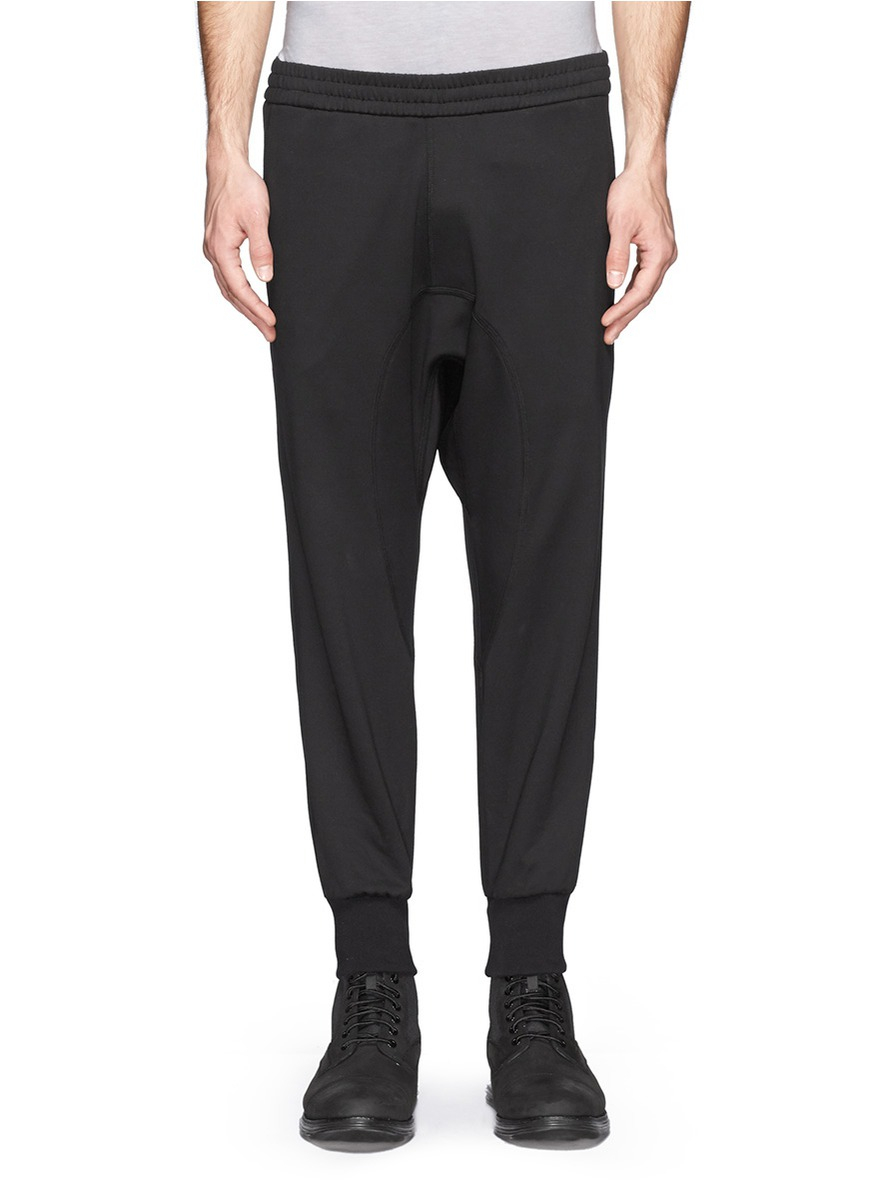 neil barrett jogger pants