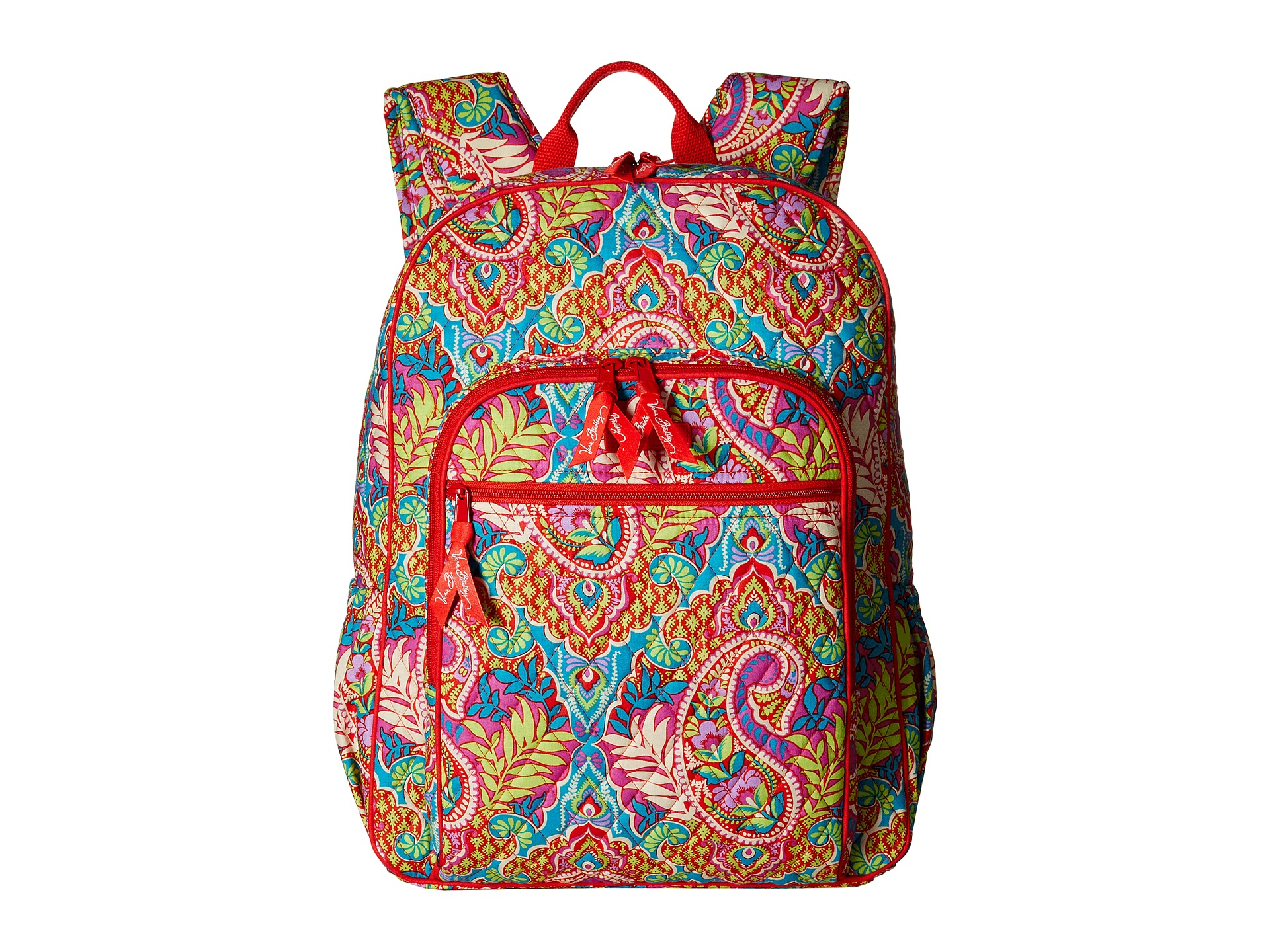 vera bradley paisley backpack