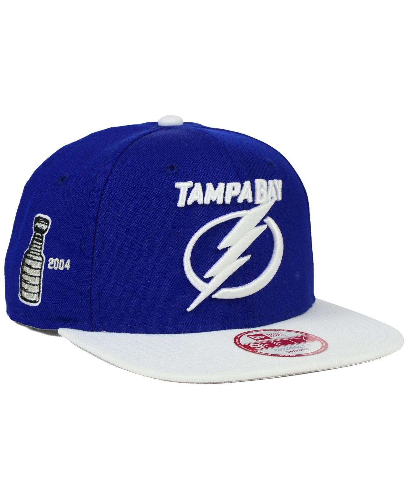 Tampa Bay Lightning Vintage Hat Trick Snapback - Supporters Place