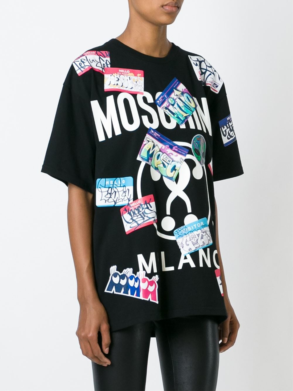 moschino alphabet t shirt