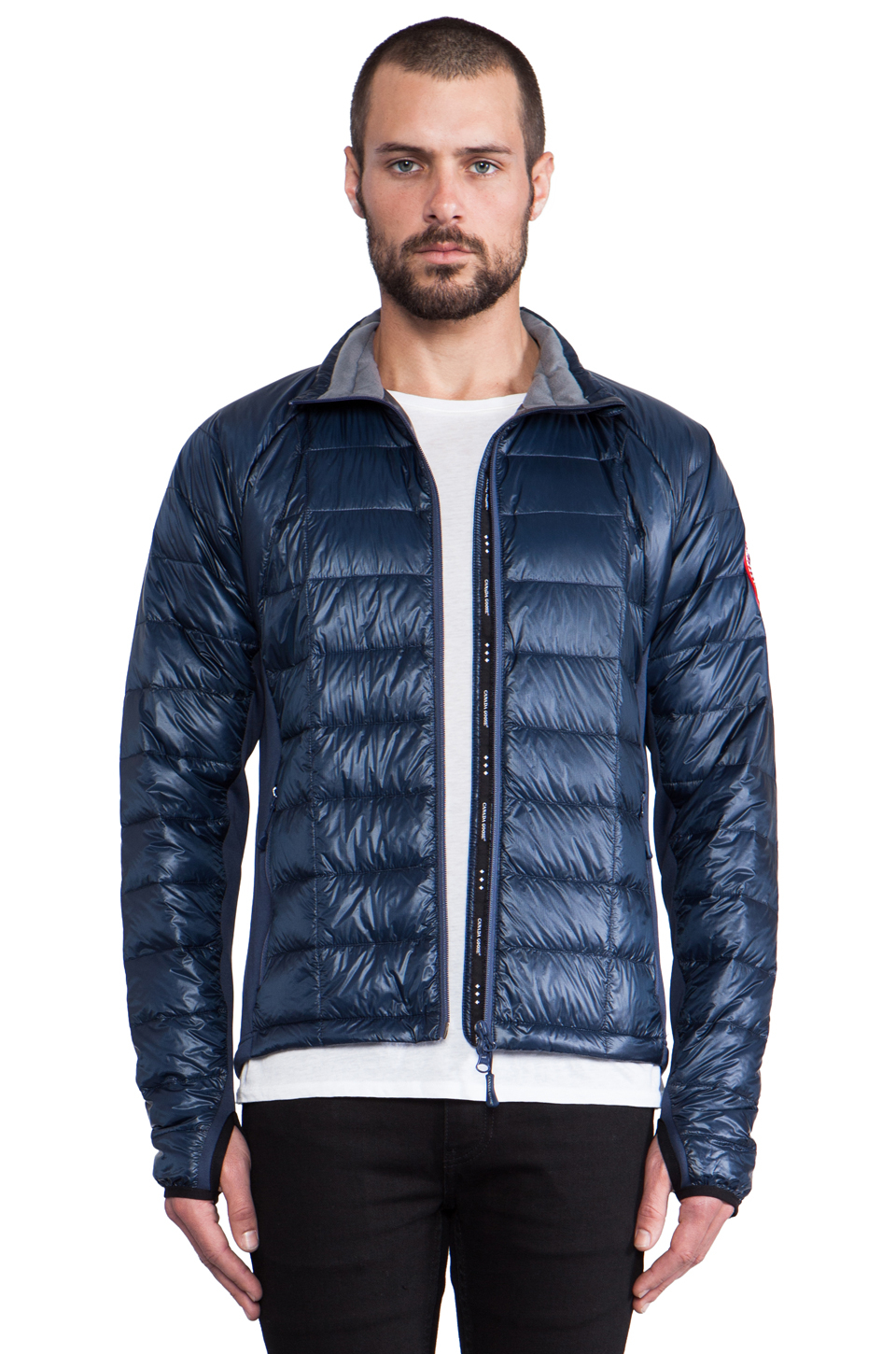 Canada Goose Hybridge Lite Jacket in Blue for Men | Lyst